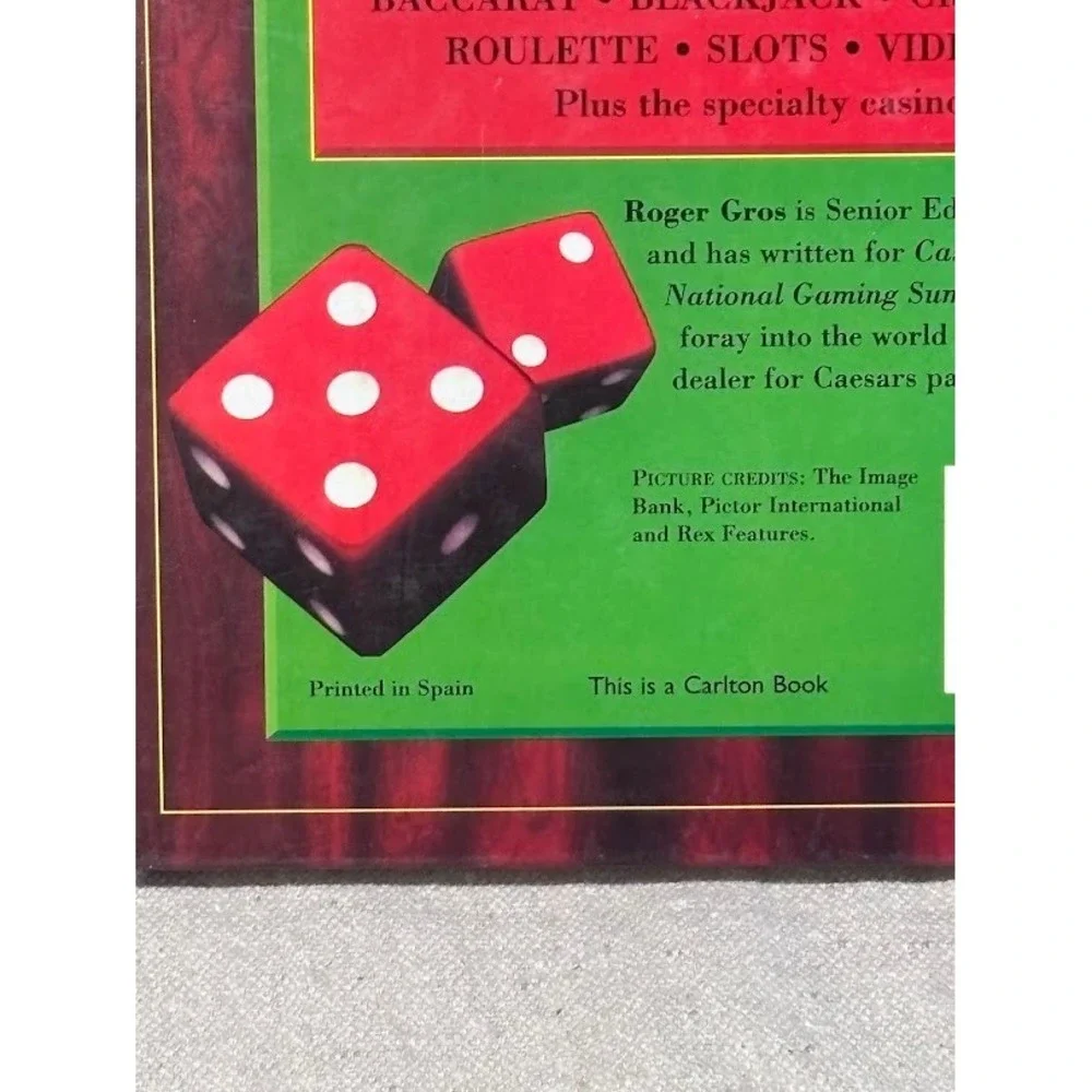 Casino Gambling Book The Ultimate Play To Win Guide Games Baccarat‎ Blackjack